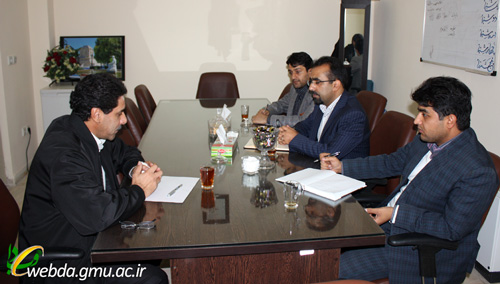 برگزاری جلسه مشترک معاون تحقیقات و فناوری دانشگاه با رییس مرکز آموزش علمی کاربردی بهزیستی بیدخت